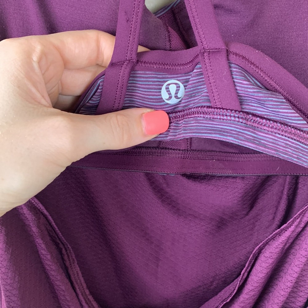 Lululemon C.Y.B Tank - Plum - Picture 6 of 7
